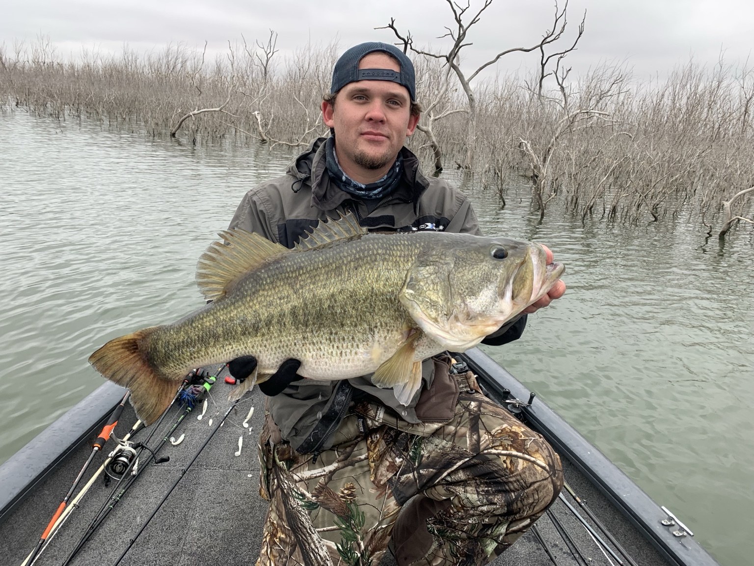 Recent Lake Brownwood bass catch