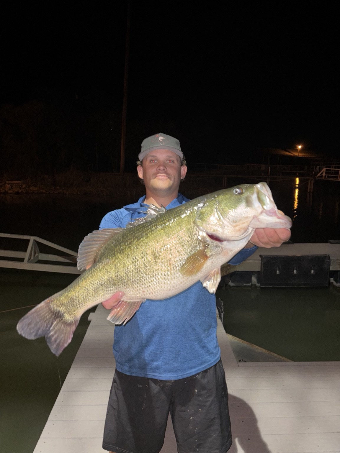 Recent Lake Brownwood bass catch